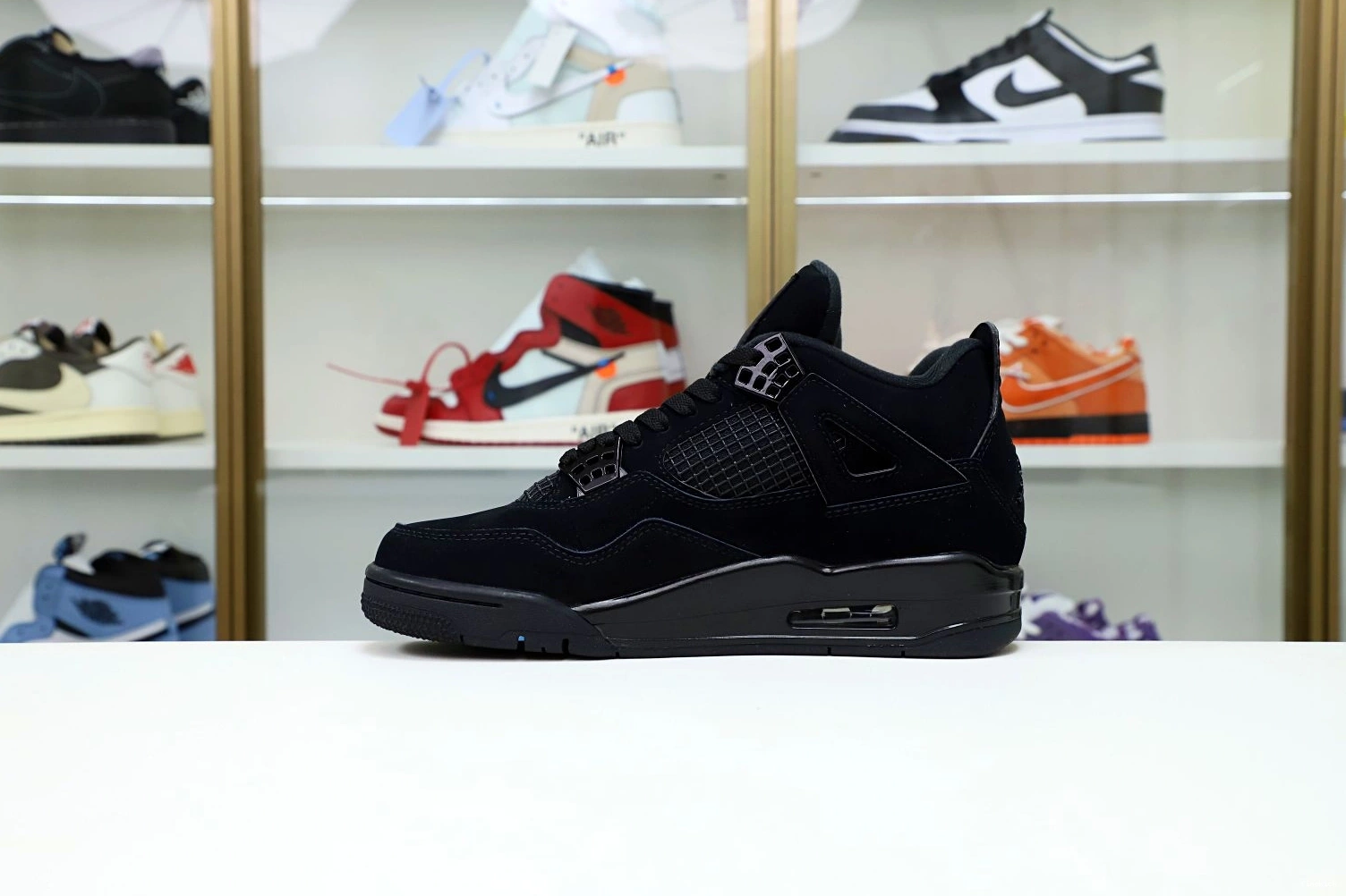RETRO 2020 4 CAT' AIR JORDAN 'BLACK 0110